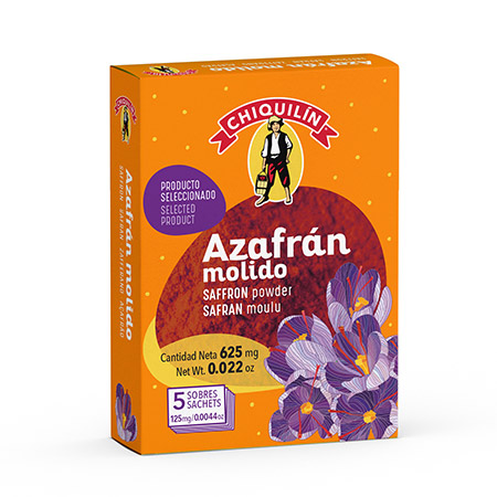 Saffron Powder<br />Box with 5 sachets