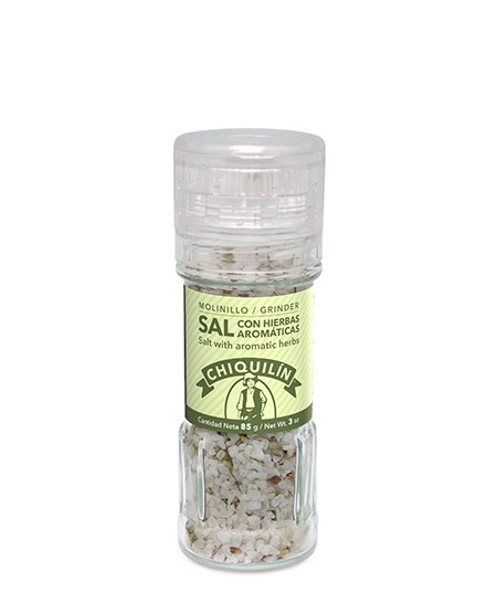 Salt with Aromatic Herbs<br />Grinder 85g