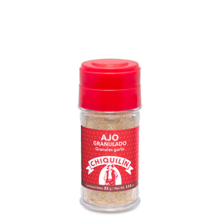 Granules Garlic<br />Plastic jar 32g