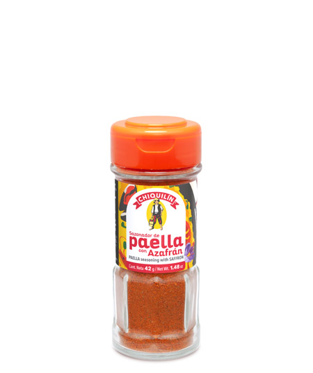 Paella Seasoning with saffron<br/>Glass jar 42g