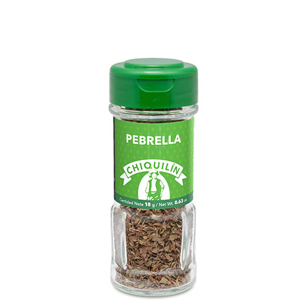 Tarro cristal Pabrella 18g