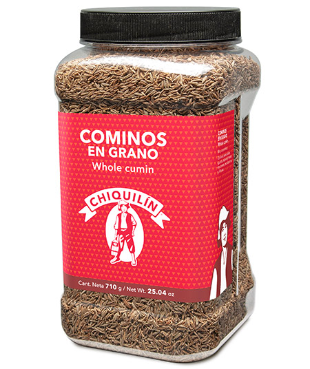 Bote Hotelero<br/>Cominos en Grano 710g