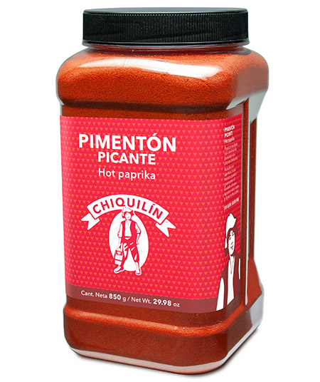 Hot Paprika<br/>Hotel plastic bottle 850g