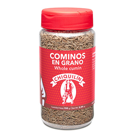 Whole Cumin<br />Mini plastic jar 150g