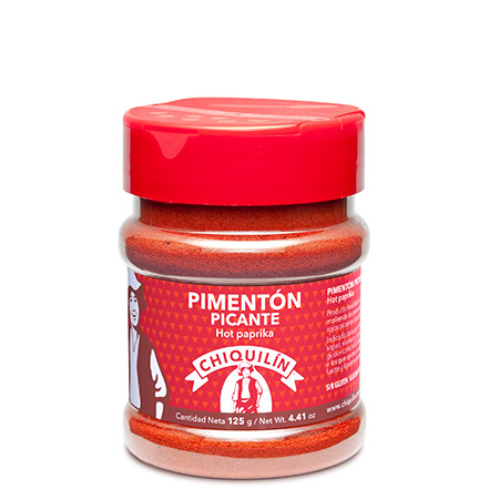 Hot Paprika<br />PM plastic jar 125g
