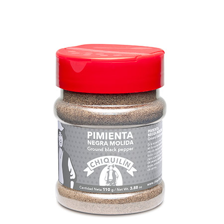 Bote PM<br/>Pimienta Negra Molida 110g