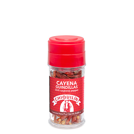 Chilli Cayenne Pepper<br />Plastic jar 7g