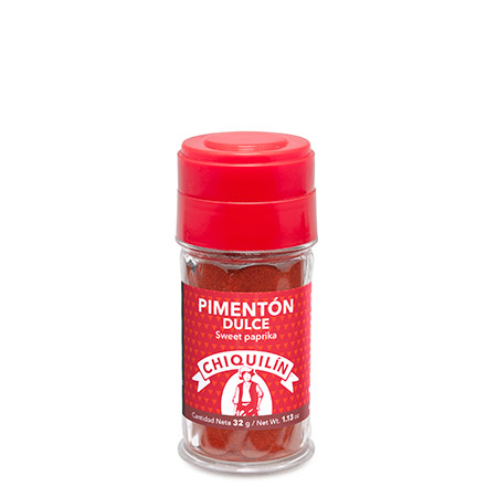 Tarro plástico Pimentón Dulce 32g