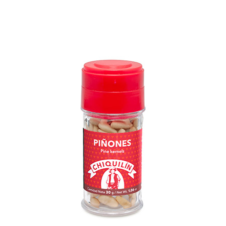 Tarro plástico Piñones 30g