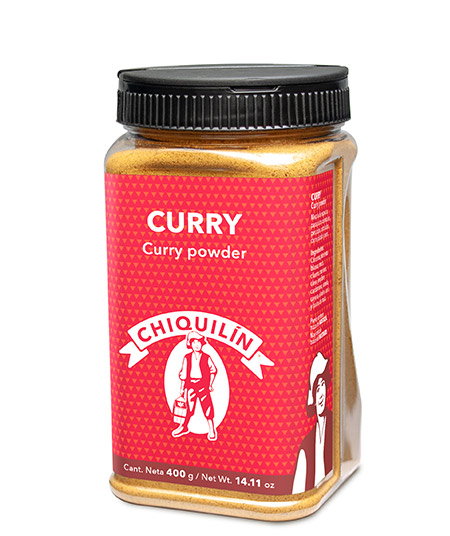 Curry<br/>Restaurant plastic jar 400g