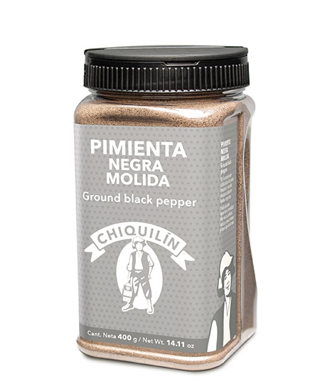 Bote Restaurante<br/>Pimienta Negra Molida 400g