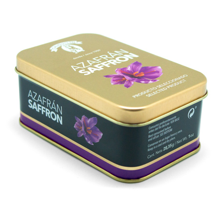 Filaments Saffron<br />Tin case 28.35g