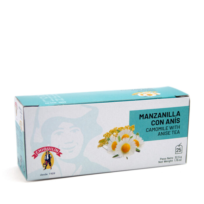 Infusión Manzanilla con Anís caja 25ud